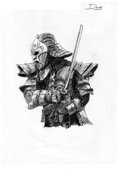 Самурай карандашом