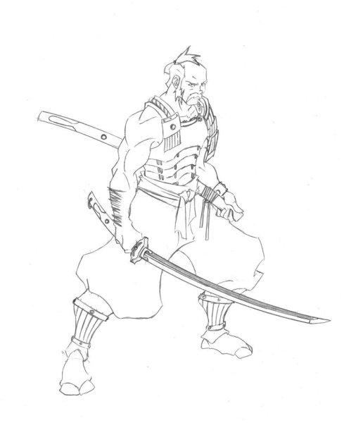 Скетч Викинги фор хонор