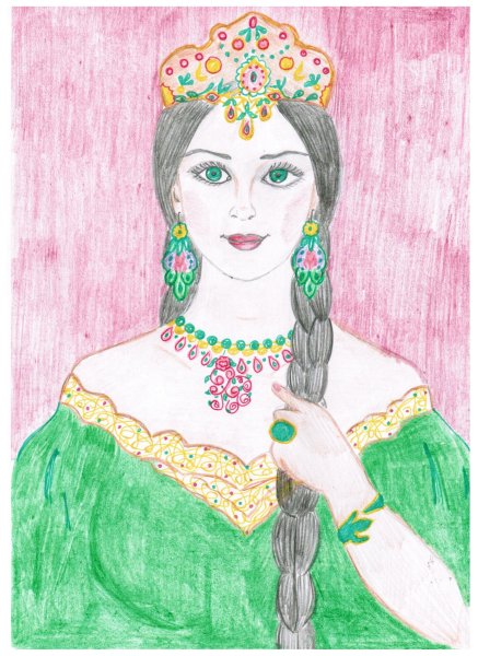 Раскраска Греческая богиня Афродита