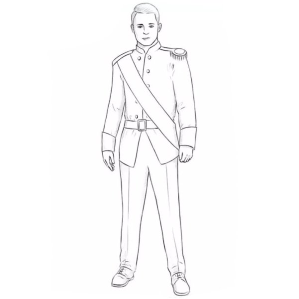 Средневековый бал рисунок