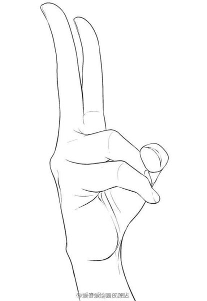 Пальцы для срисовки