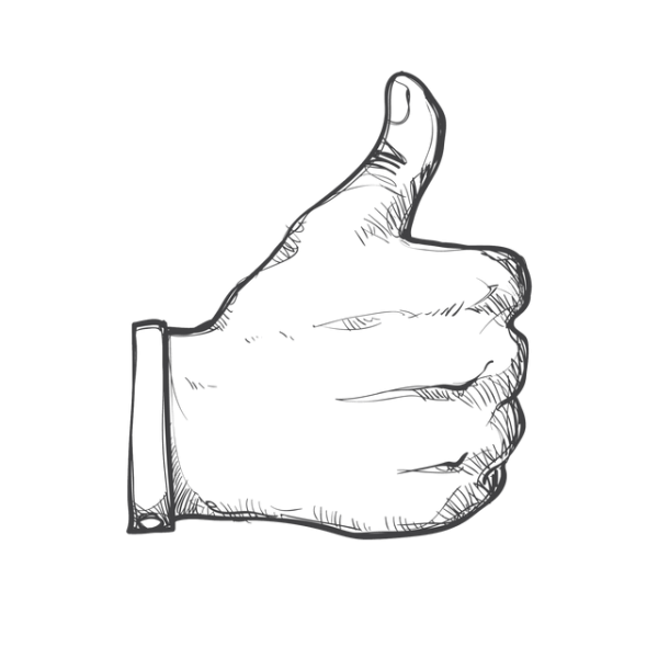 Пальцы карандашом