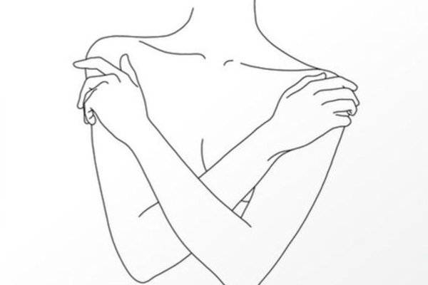 Линии тела девушки