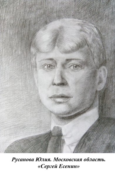 Есенин портрет
