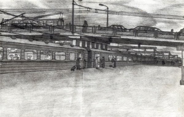 ЖД карандашом