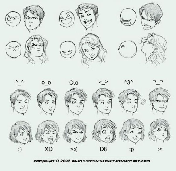 Эмоции рисунок