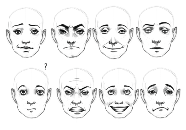 Мимика для рисования