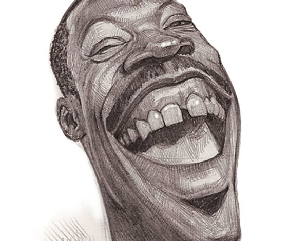 Негр карандашом