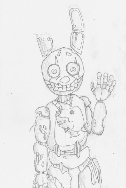 Рисование спрингтрапа