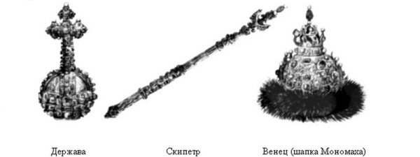Скипетр и держава Ивана 3