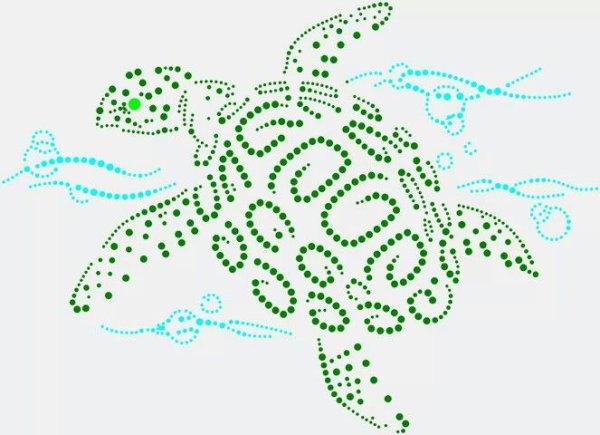 Точечный трафарет для страз