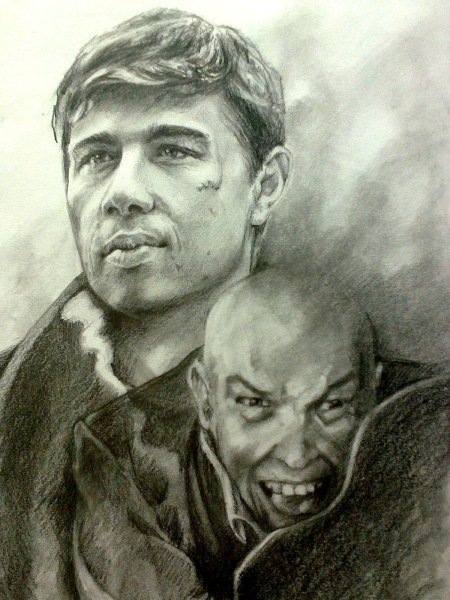 Сергей Бодров рисунок