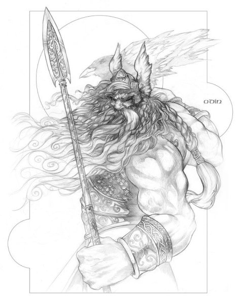 Зевс карандашом