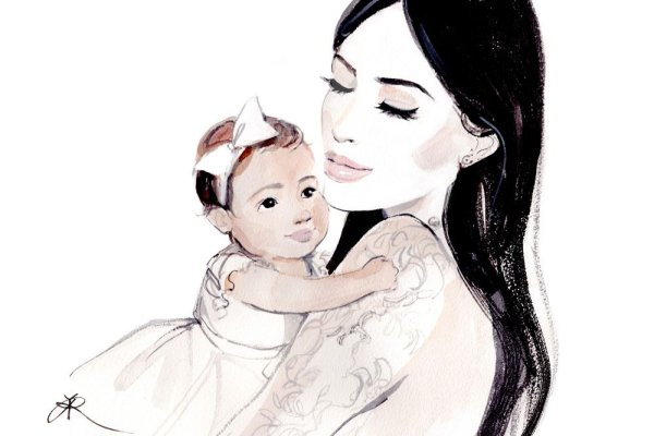 Рисунок на день матери карандашом