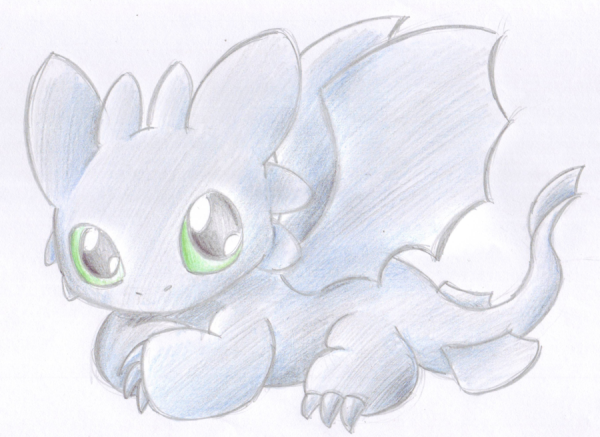 Беззубик карандашом