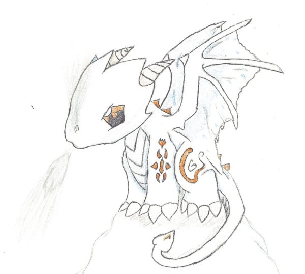 Рисунок дракона для срисовки