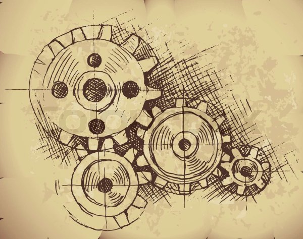 Шестеренки скетч