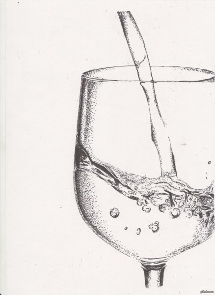 Рисунок карандашом стакан с водой (46 фото) » Рисунки для срисовки и не  только