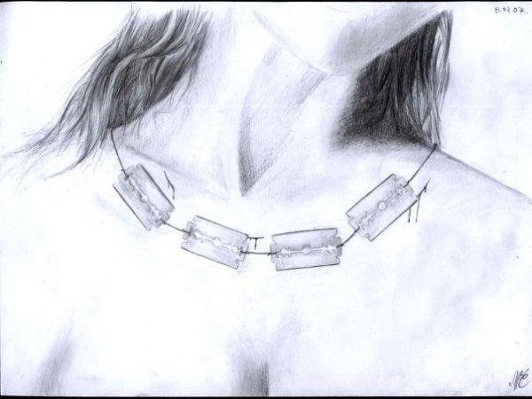 Нарисовать ключицы