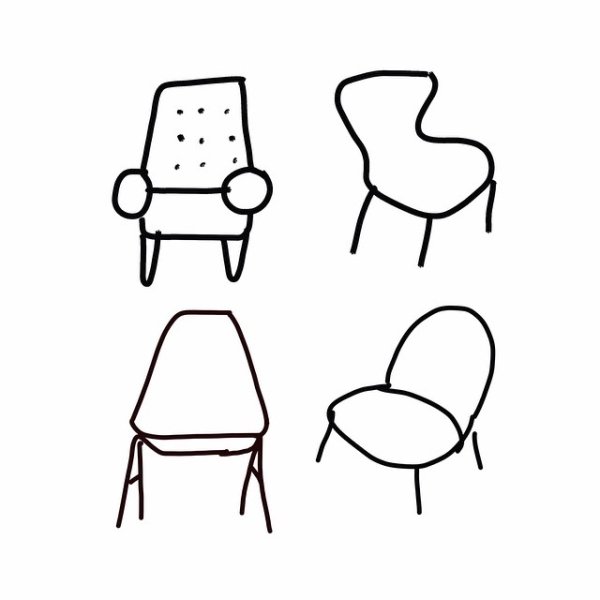 Стул мультяшный