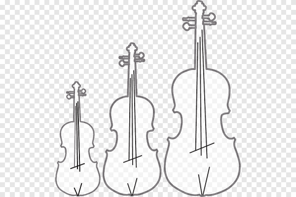 Скрипка раскраска