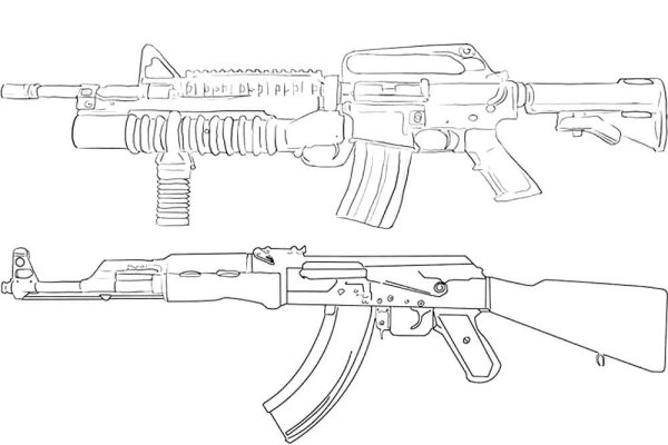 Оружие карандашом