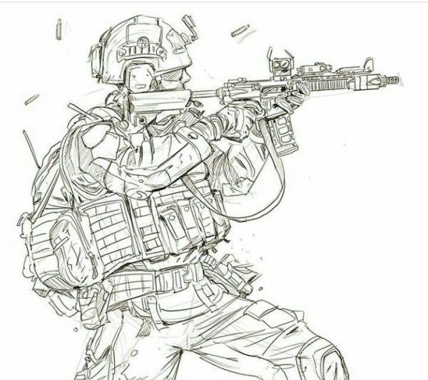 Военные эскизы