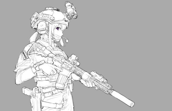 Спецназ рисунок карандашом