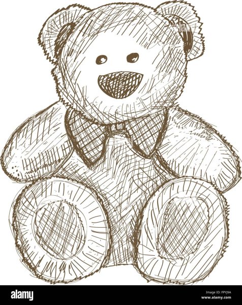 Мягкая игрушка карандашом