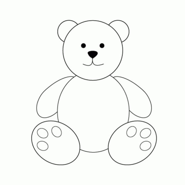 Мишка эскиз