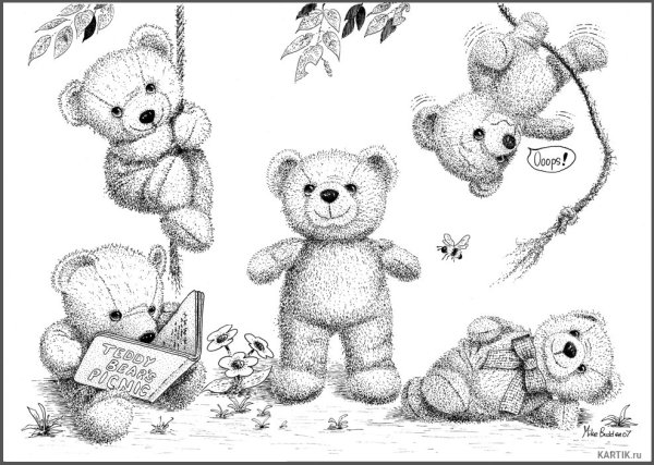 Раскраска Beanie Boo