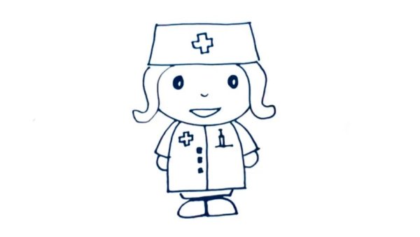 Доктор рисунок карандашом