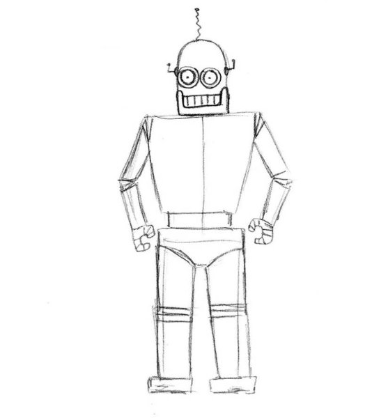 Робот шаблон для трассировки