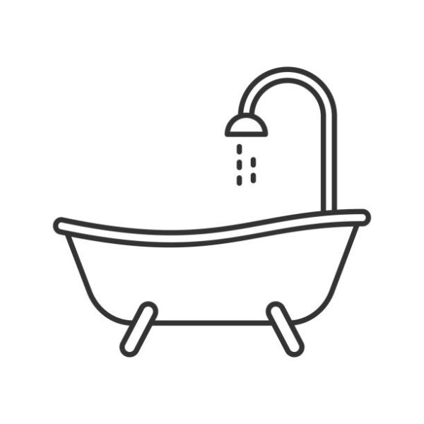 Ванна карандашом