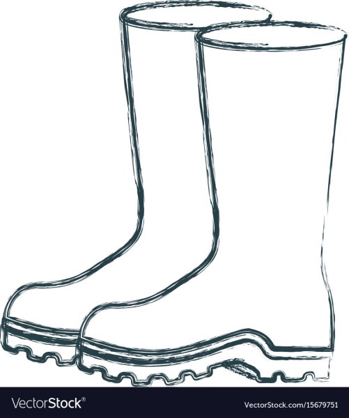 Сапожки для рисования