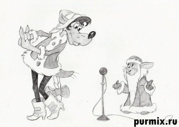 Нарисовать ну погоди