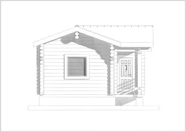 Баня Эскизный проект