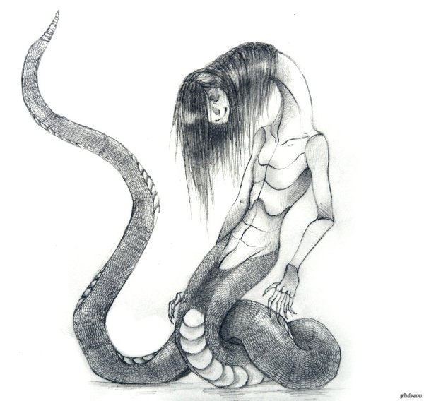 Мифические существа зарисовки