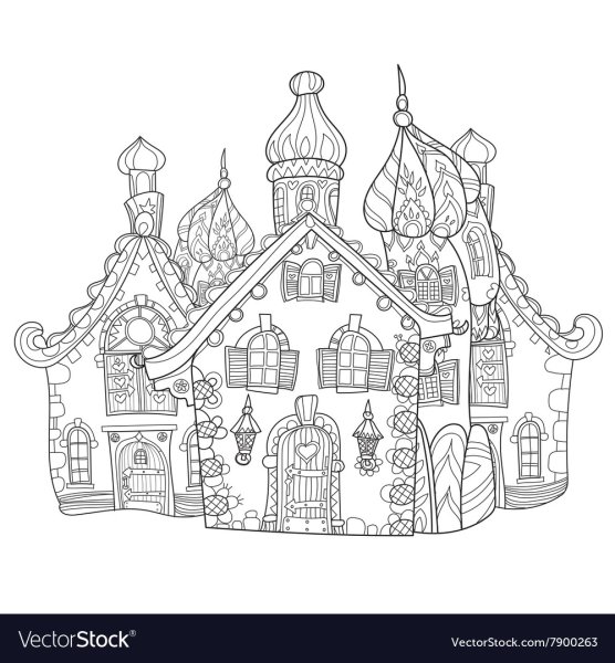 Эскиз русского Терема