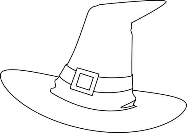 Поэтапное рисование шляпы