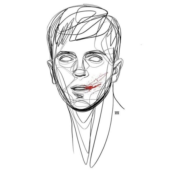 Антон Шастун рисунок