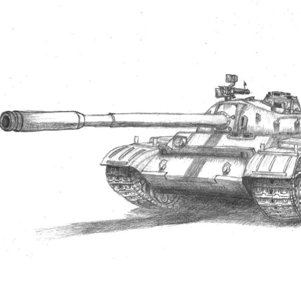 Рисунок танка т 90