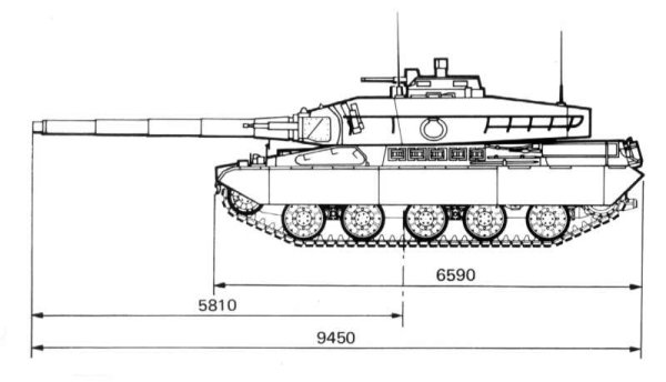 Чертежи танка AMX 13