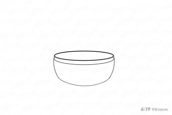 Миска шаблон