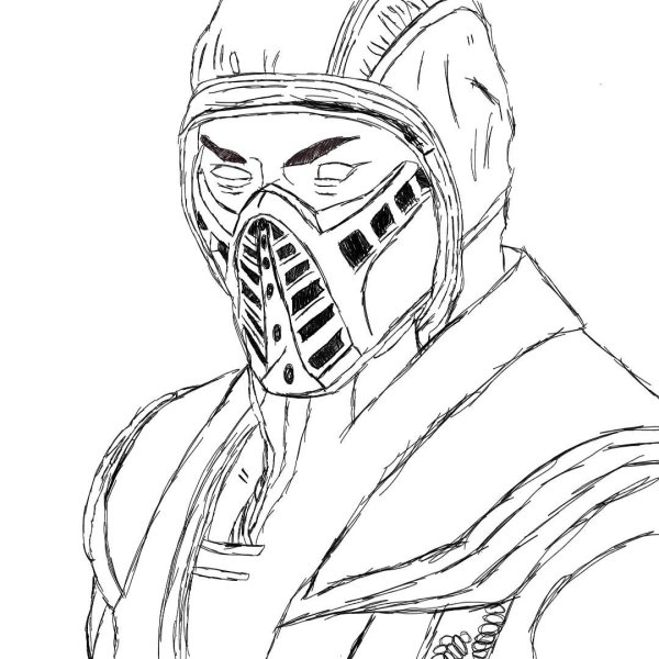 Саб Зиро раскраска