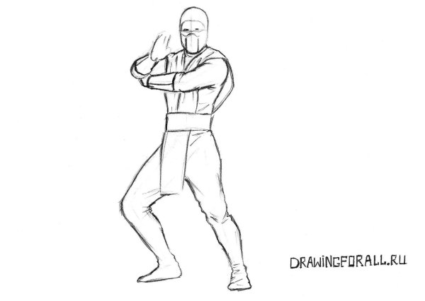 Сабзиро мортал комбат 11 раскраска