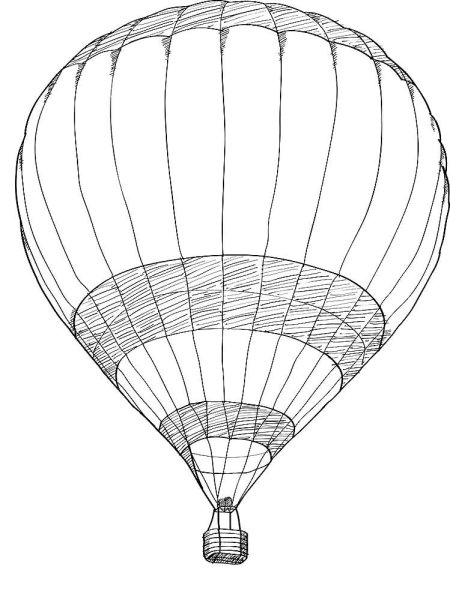 Воздушный шар пошагово