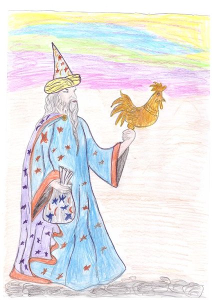 Золотой петушок сказка