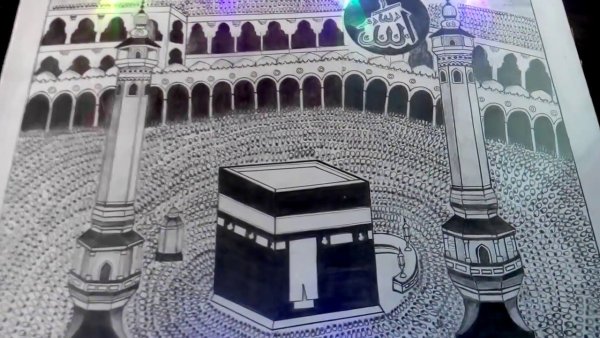 Кааба барельеф