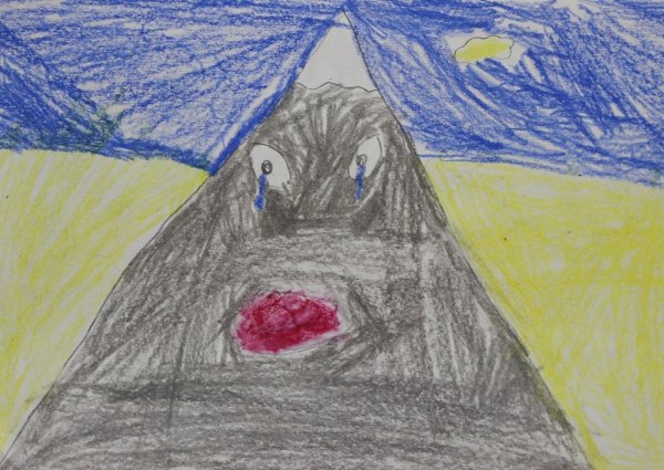 Утёс Лермонтов иллюстрации